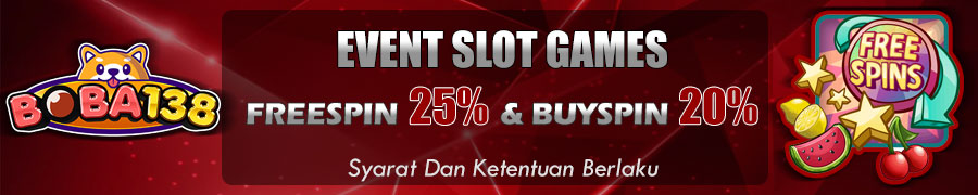 EVENT FREESPIN 25% 